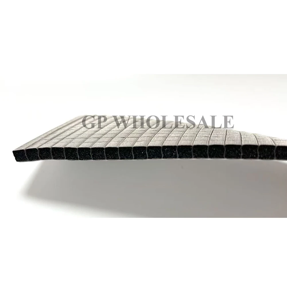 200/280Pcs 5x5x5mm Conductive Fabric-over-Foam Gasket Single Sided Square Pad EMI Shielding ESD Grounding for Laptop Mini PC