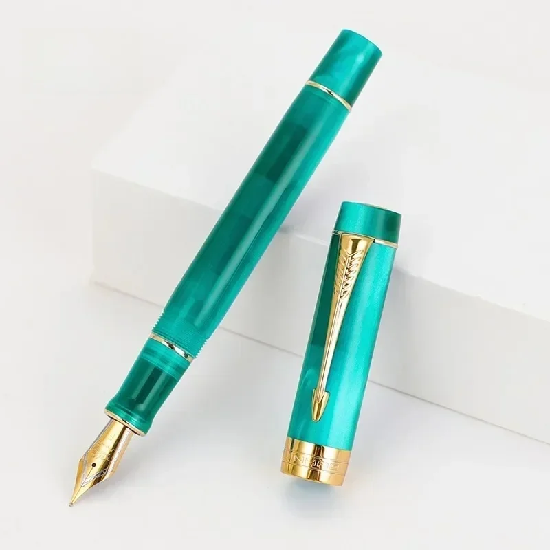 JINHAO 100 Centennial żywica w kształcie strzałki długopis złoty klip pióro wieczne biurowe biuro szkolne PK 9019 — zdjęcie produktu 7