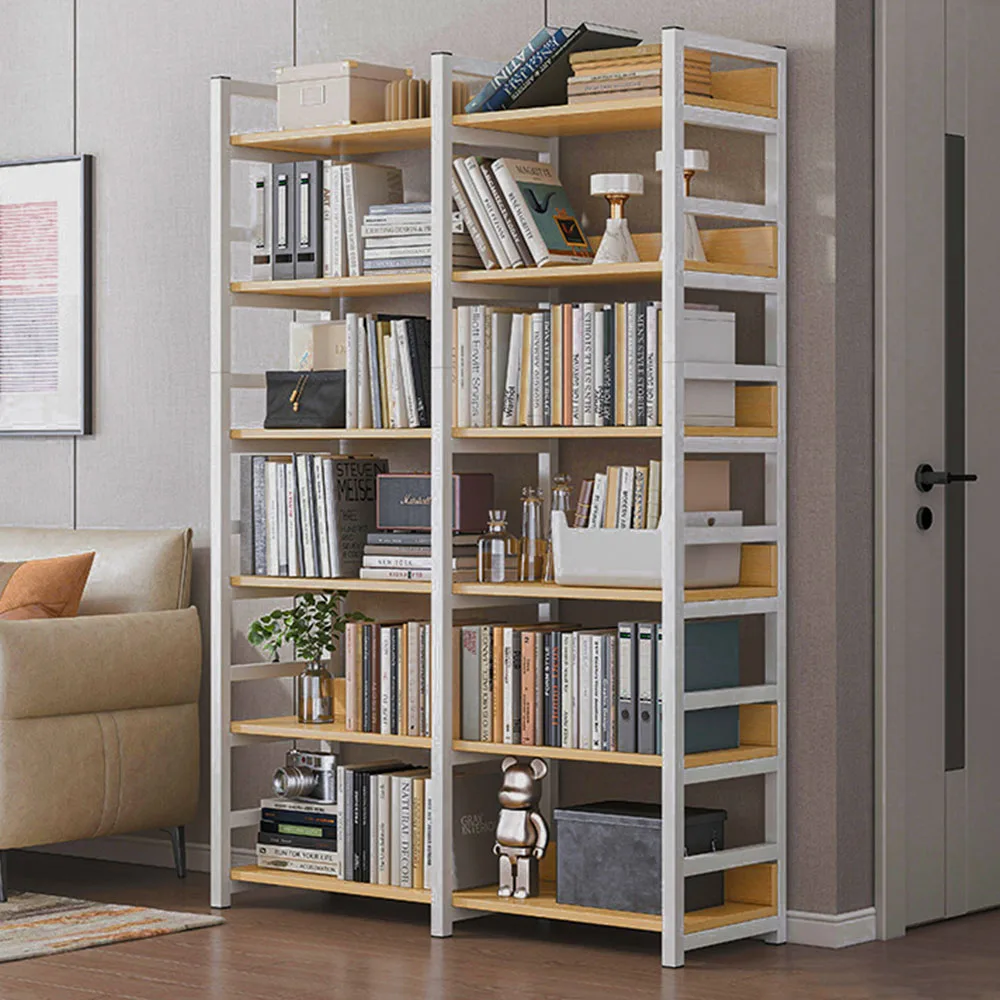 River Bookcase 6 Tair 1400 Iron Bookshelf Interior