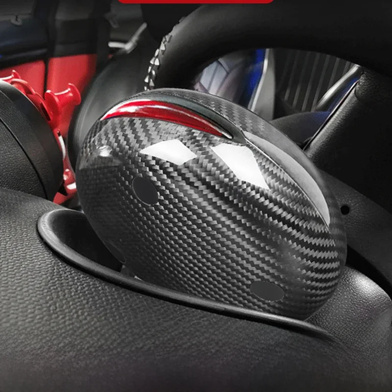 Auto Toerenteller Koolstofvezel Interieur Modificaties Personalisatie Accessoires Voor Mini R55 R56 R60 Jcw Auto Decoratieve Stickers