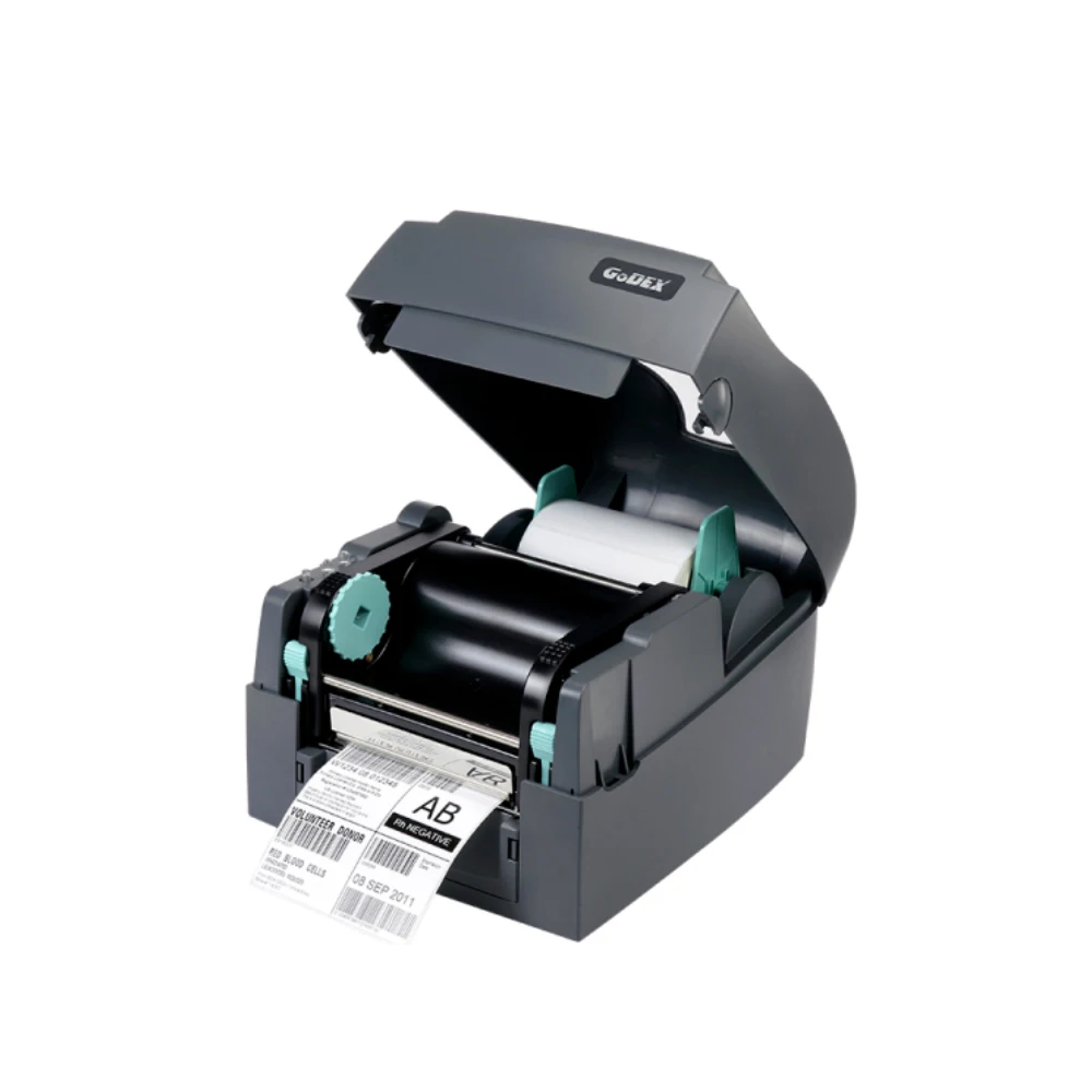 Imagem -03 - Impressora de Transferência Térmica Polegadas 203 Dpi 300dpi Barcode Desktop Impressora de Etiquetas Diretas para Roupas Hangtags Original Godex-g500 G530