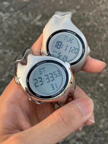 Imagen 2 del producto BENLYDESIGN Relojes de metal únicos Relojes retro futuristas para hombres Estilo punk Moda Digital Relojes Y2K con estilo X5000-D