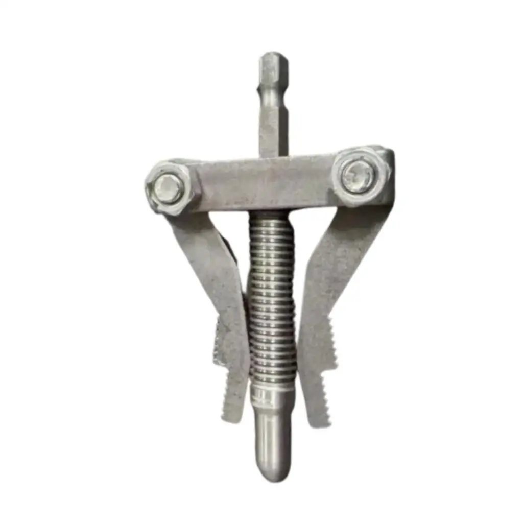 Adjustable Drill-Driven Broken Pipe Extractor Hex Shank Gripping Head Tool for Angle Fitting Removal
