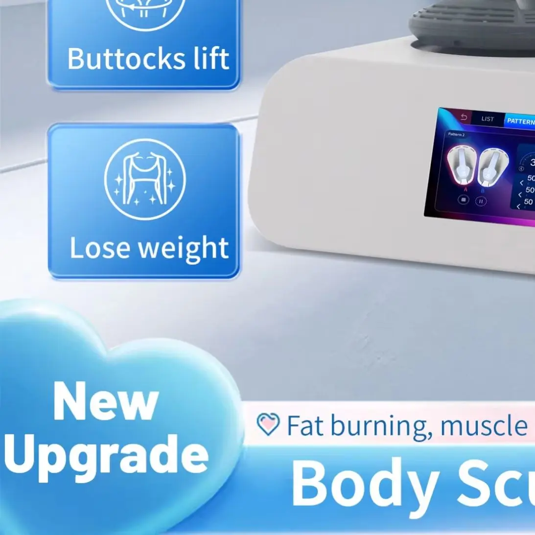 

MYOslim Portable And Efficient Slimming Muscle Training Machine Professional Body Muscle Electromagnetic Stimulation