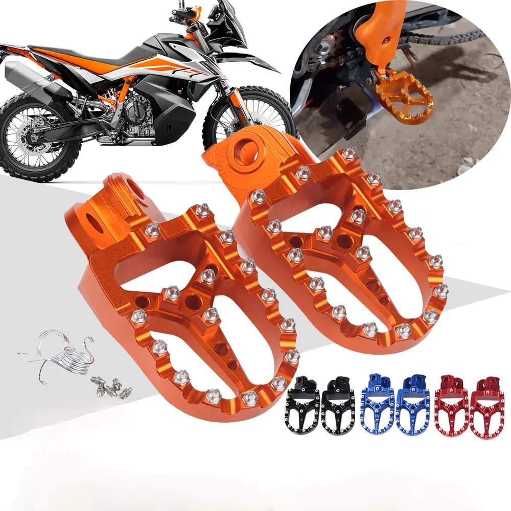 Podnóżki motocrossowe Podnóżki Podnóżki Podnóżki Pedały Części Do KTM 790 890 ADVENTURE R ADV 790R 890R 2019-2023 Akcesoria — 2