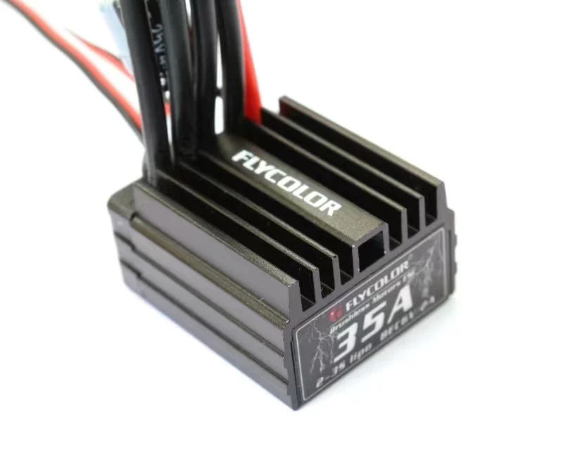 CUT Model brushless drive swing motor 35A brushless two-way ESC for hydraulic excavator model