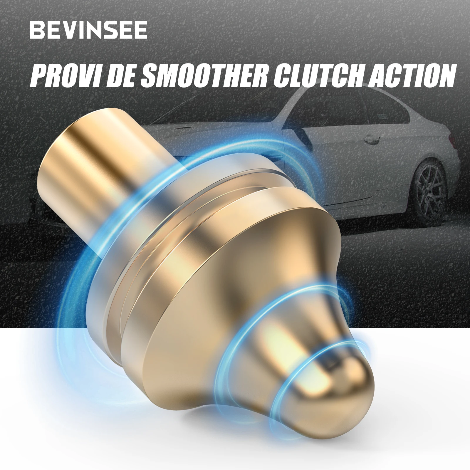 BEVINSEE Messing Racing Koppeling Vork Pivot Ball Pin Voor BMW E36 E46 E82 E90 E92 E39 E34 E60 F10 F30 F32 21511223328