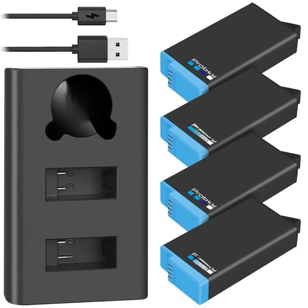 Originele probe voor gopro max batterij Oplaadbare lithiumbatterij voor gopro max 360 actiecamera-batterijen Accessoires go pro - afbeelding 2