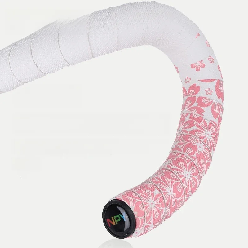 AliExpress UK ESLNF Road Bike Handlebar Tapes Cherry Blossom Cycling Handles Wrap Shockproof Anti-slip Cycling