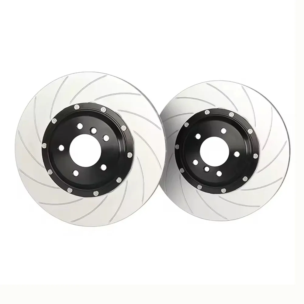 

Тормозные диски из высокоуглеродистого сплава и центральная велла, универсальный размер 345/355 мм для BMW E92, диски с прорезями