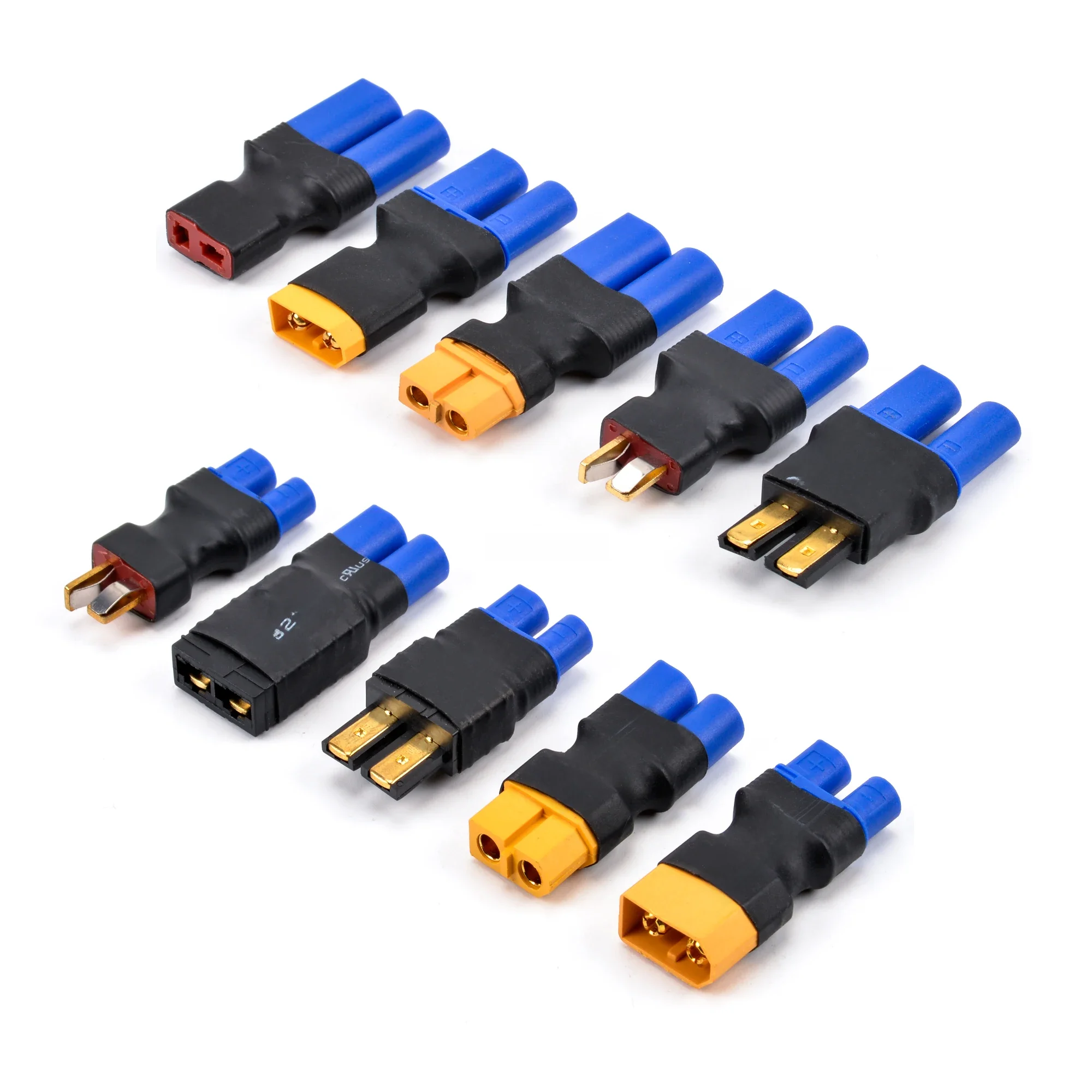 Adapter EC5 / EC3 naar XT60 T Deans Vrouwelijke / Mannelijke Connectoren Plug RC Lipo Batterij Controle Onderdelen DIY - afbeelding 2