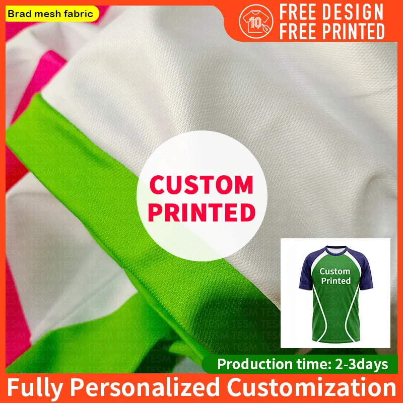 3D Printing Personalized Customization Team T-shirt Enterprise Club Customized Short Sleeve Outdoor Sports Breathable Shirt