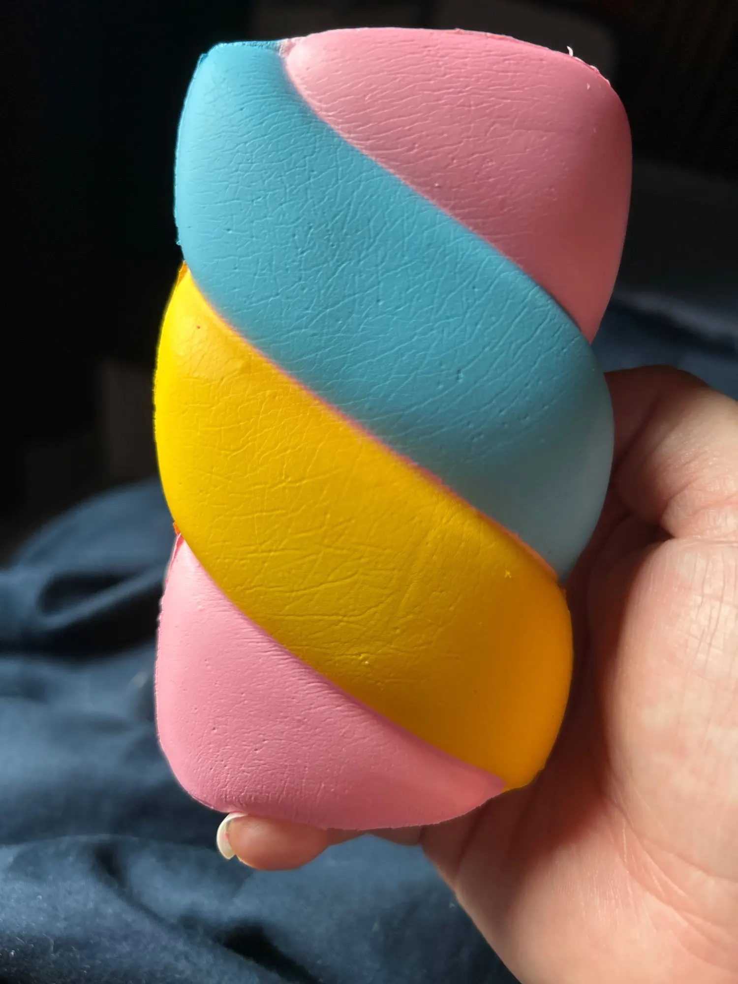 TOBEFU Cute Marshmallow Squishy PU Scented Antistress Squishes Slow Rising Toys for Kids Gift photo review