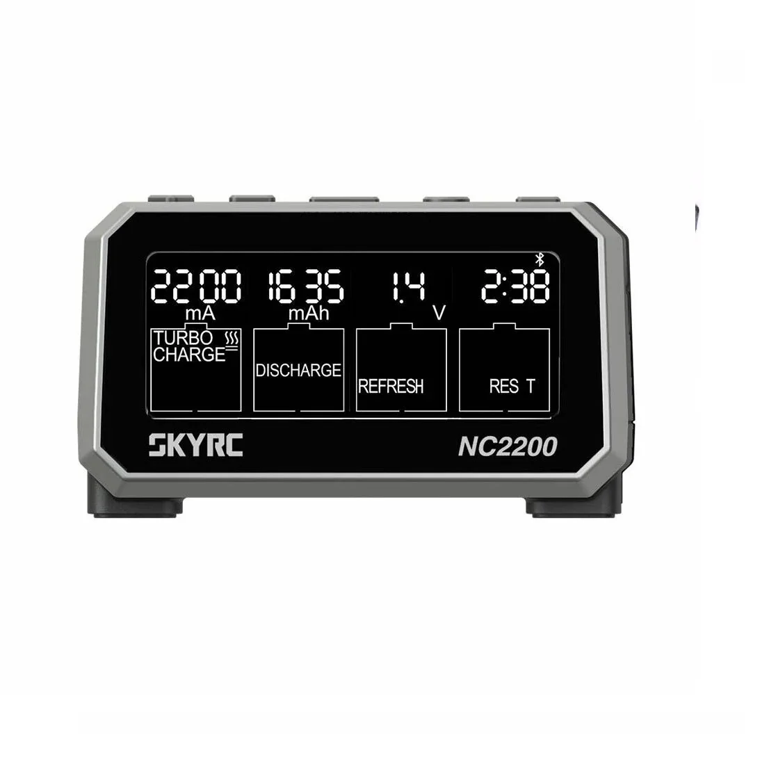 SKYRC NC2200 DC 12V 2A AA AAA NiMH/NiCD شاحن متعدد الوظائف
