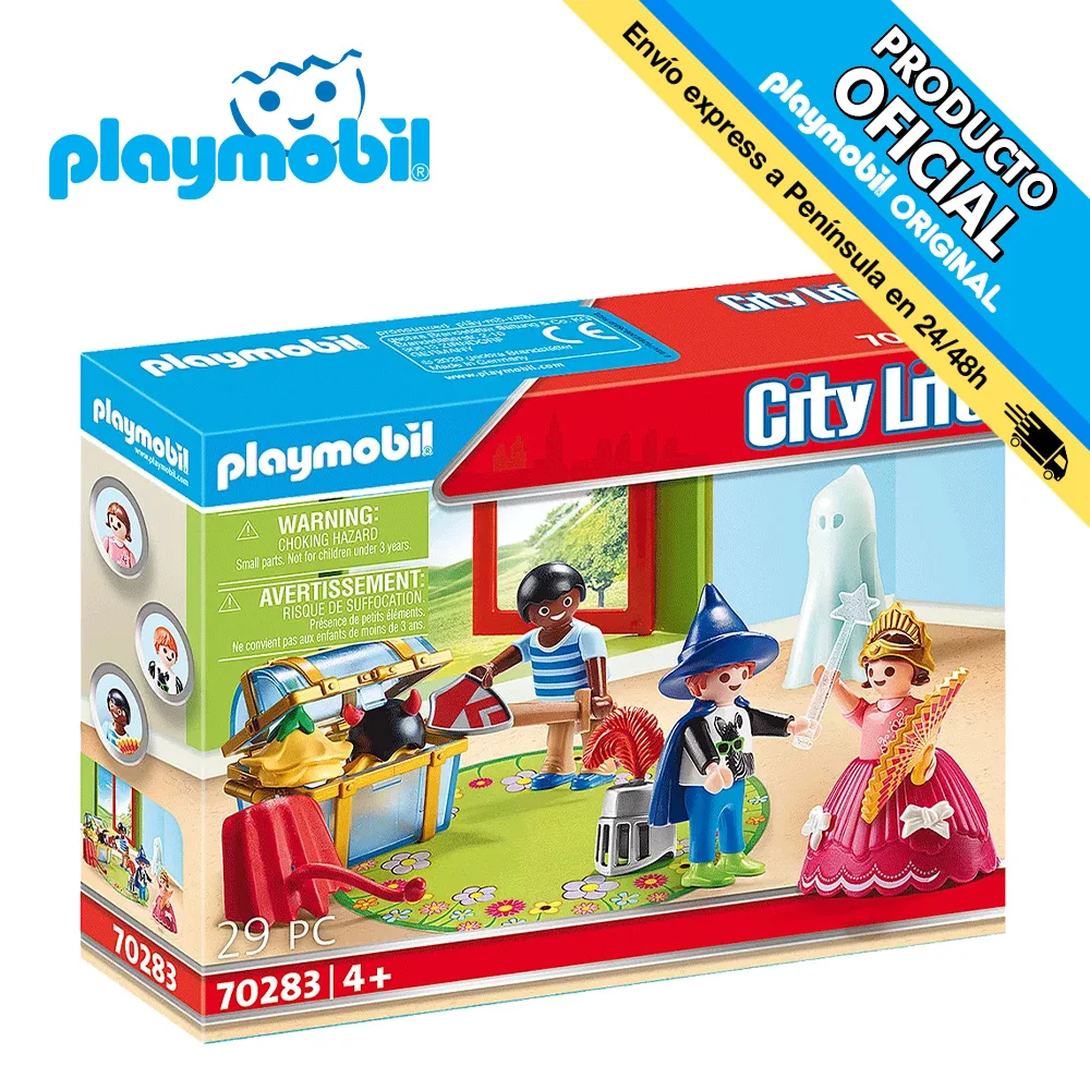 PLAYMOBIL ® 70283 kids with costumes, original, clicks, gift, child, girl, toy