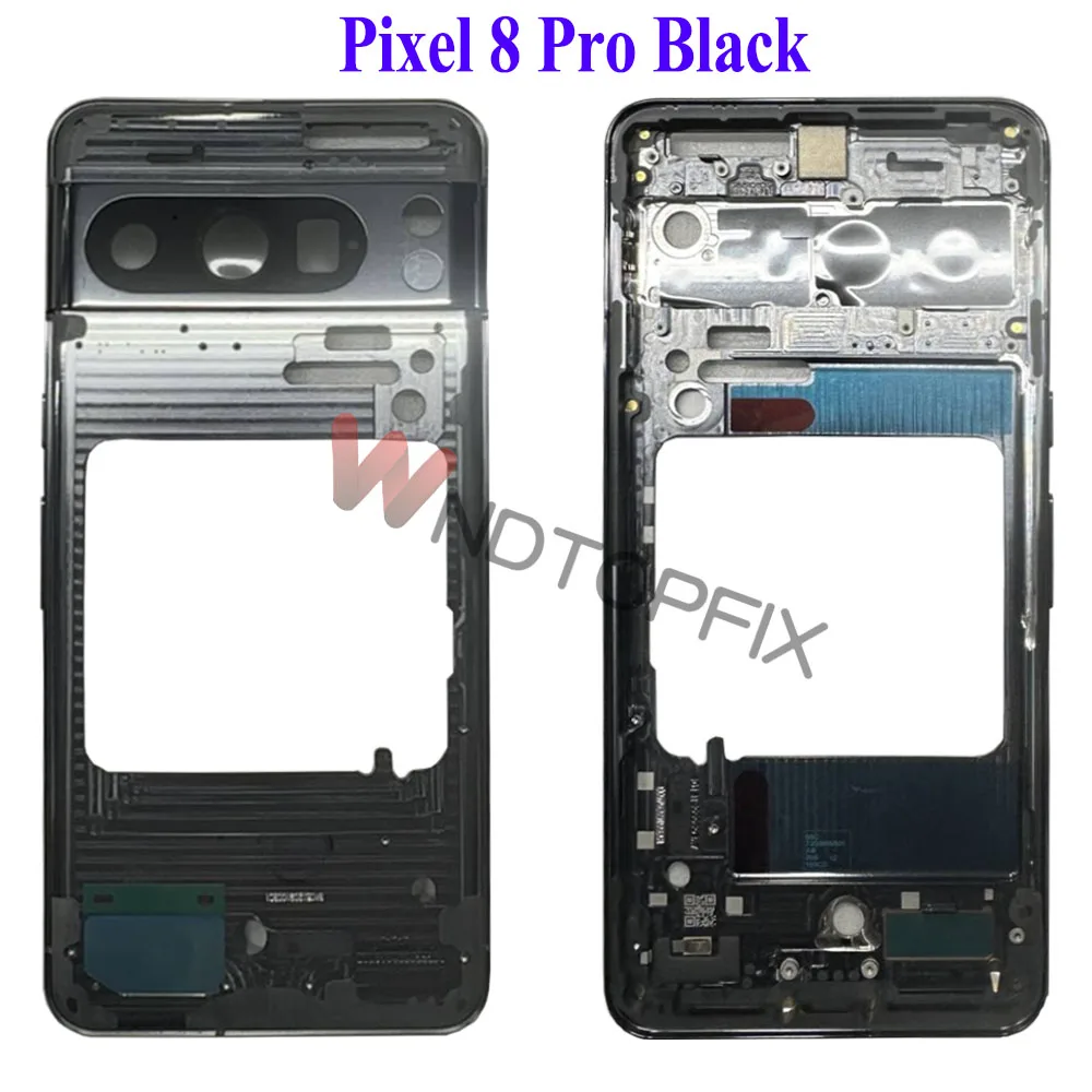 Housing Pixel 8 Pro Middle Frame LCD Bezel Plate Panel Chassis 6.2\