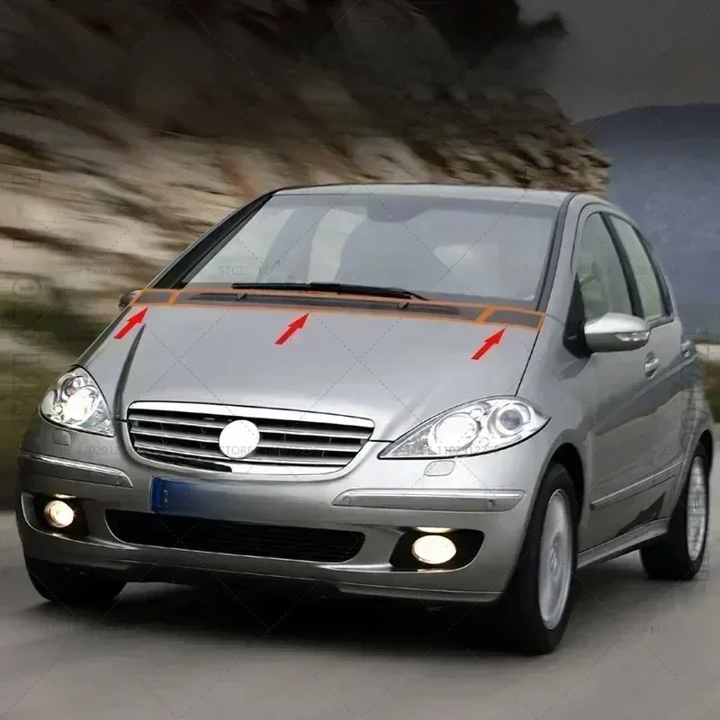 2004-2012 W169 pour Mercedes Benz classe A A150 A160 A170 A180 A200 calandre de ventilation de capot avant 1698300075 1698300175 1698360018