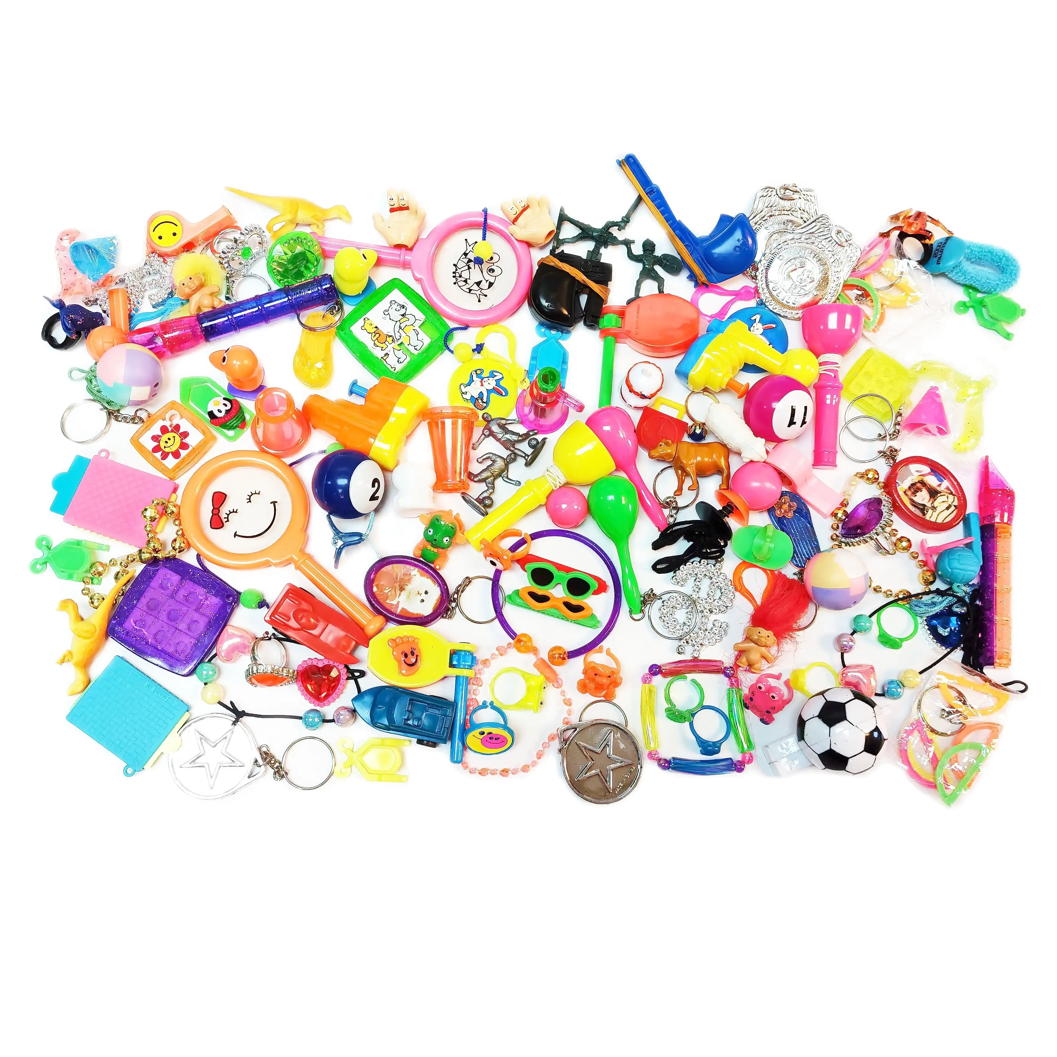 100 pcs, Party Toys, Mix-B, Kids' Goodie Bags, Kids Party Favors, Classroom Gift, Carnival, Treasure Box, Birthday party Toys