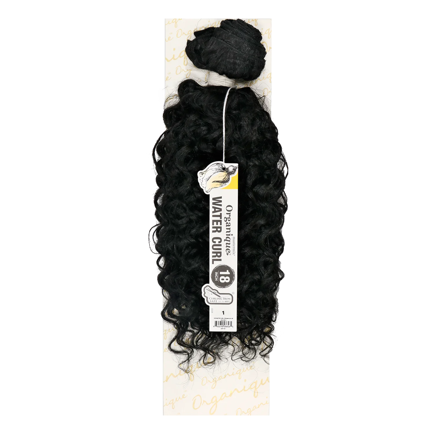 درب التبانة نسج Organique Mastermix Water Curl 18"
