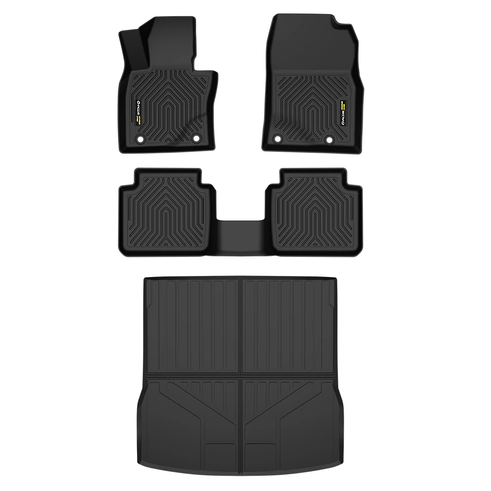 

3D Floor Mats & Cargo Liner Fit for 2023 2024 2025 Mazda Cx-50 All Weather Tpe Anti-Slip Easy Clean Easy Installation
