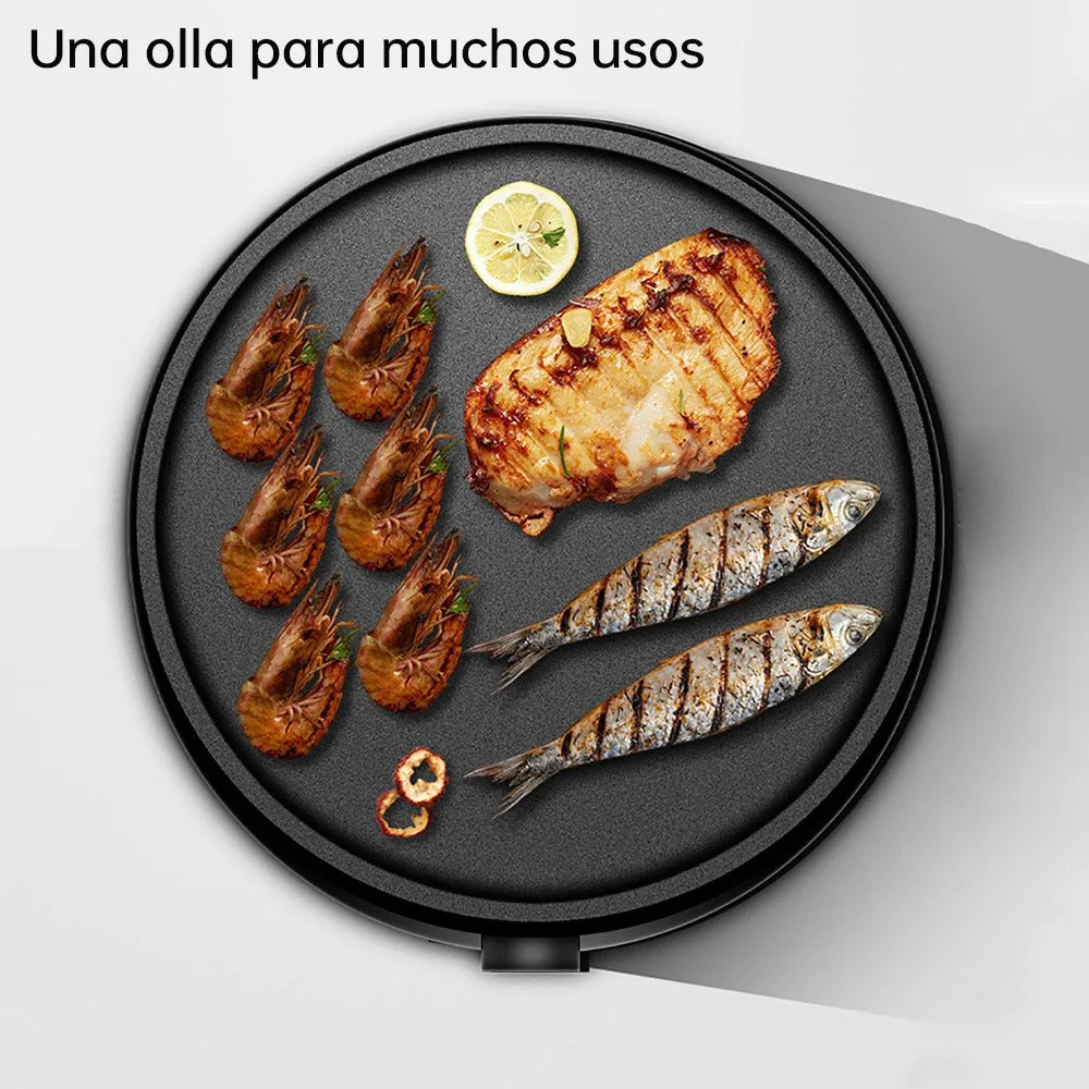 صانع الفطائر 220 فولت، صانع كريب كهربائي 1000 واط، صانع قشرة DIY، صانع البيتزا السوداء