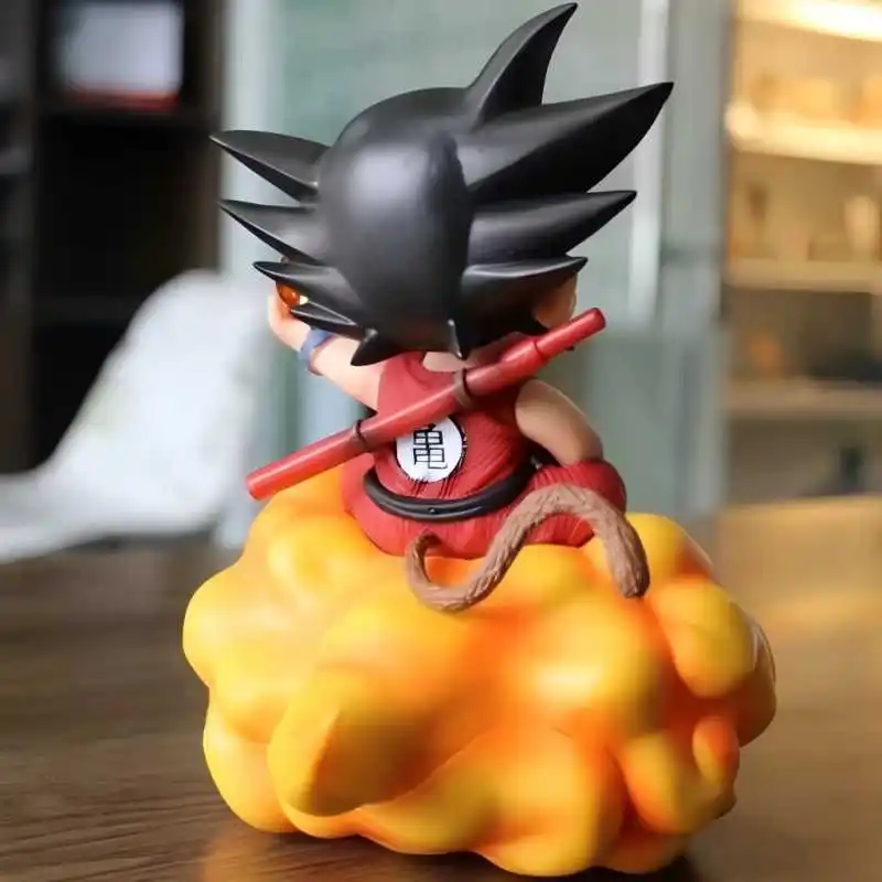 Dragon Ball Anime Figure Sun Goku Action Figure Young Flight Same Style Tendon Douyun PVC Statue Collection Model Kid Doll