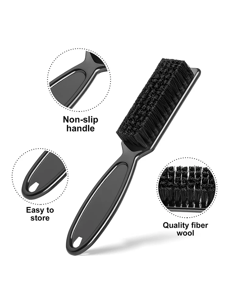 Barber Neck Duster Brush Sets Mens Duster Face Duster Tool Beard Set Men Broken Hair Brush Round Hairdressing Neck Brush