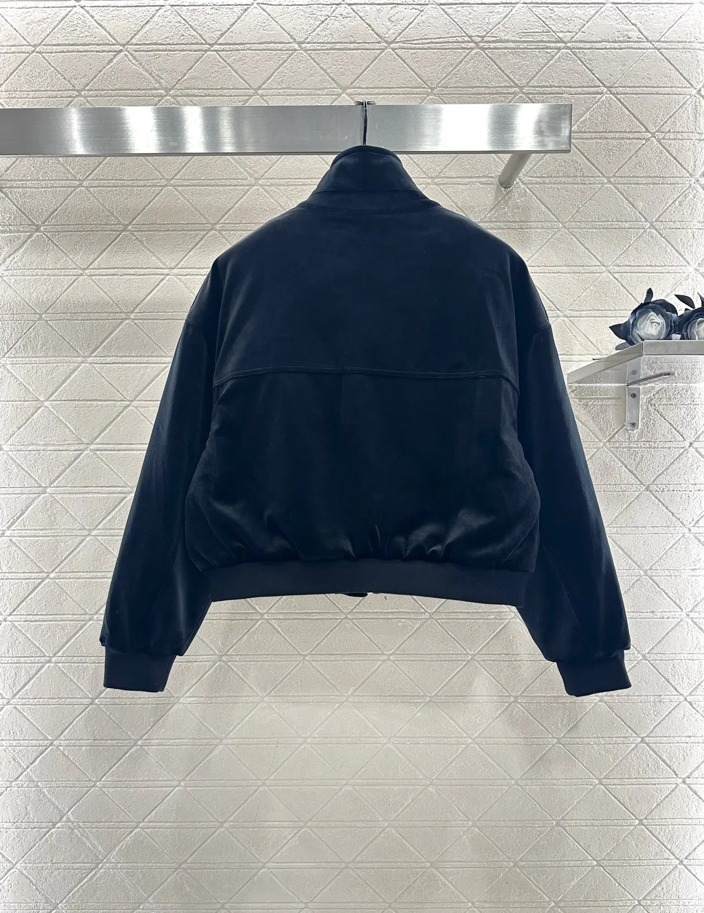 

2025 New Product Short Zipper Cotton Jacket with Velvet Material 552