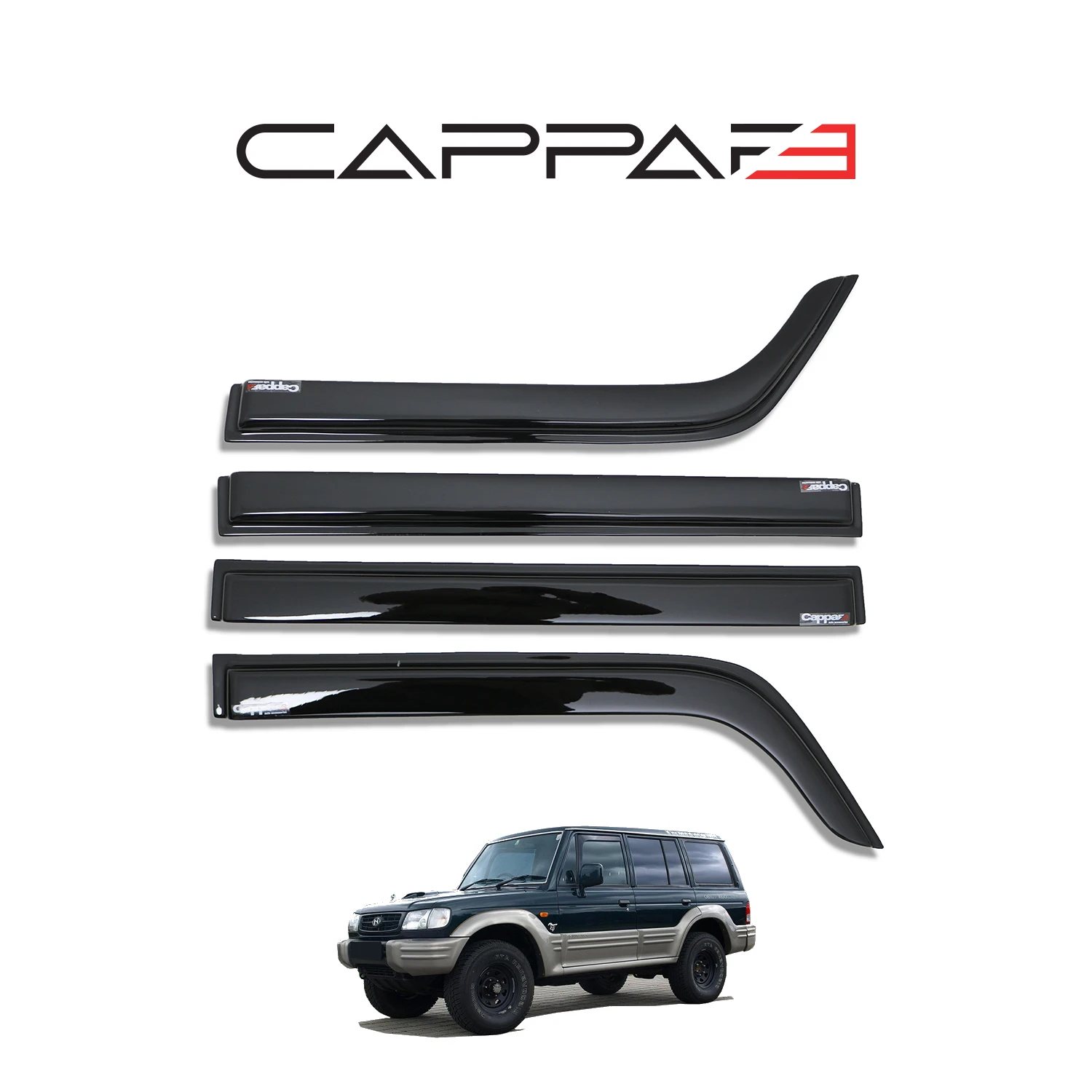 For Hyundai Galloper Window Spoiler 1997-2003 Windhield Rainshield - Sporty Auto Design Tuning Styling Diffuser Light Tire Wings