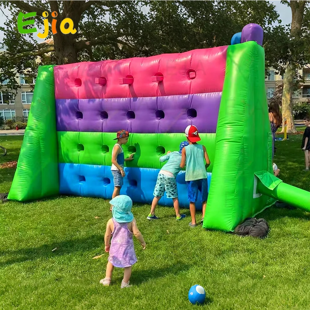 Outdoor Carnival Games Interactive Inflatable Whack-a-Wall Game Wack-a-Peg Reflex Challenge for Events, Rentals & Team-Building