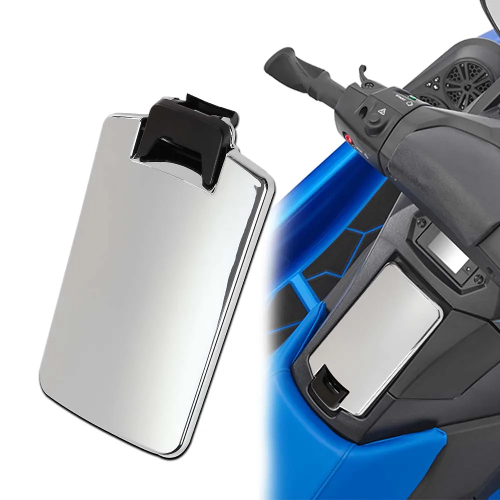 

New Plastic Sport Glovebox Lid Storage Box Fit for 2017-22 Yamaha Ex Deluxe Ex-R Silver Glovebox Lid Storage Box Door