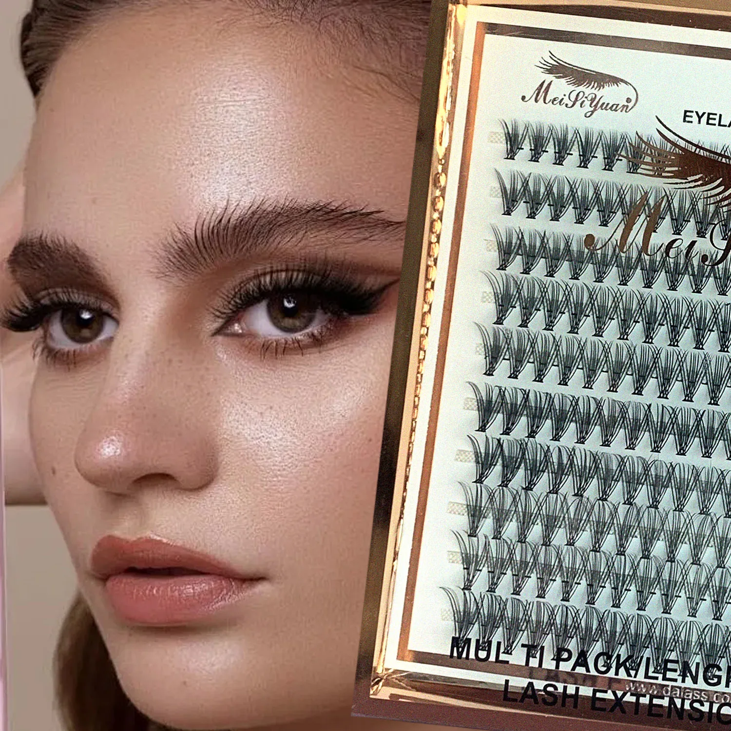 Daily Korean Beauty Essential – Onzichtbare band valse wimpers voor een natuurlijke kattenooglook