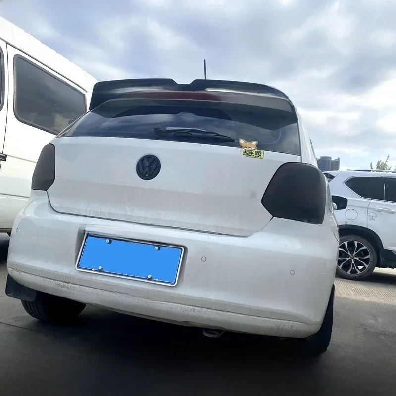 Oettinger Stijl Dakspoiler Voor Volkswagen Polo MK5 6R 6C 2011-2018 Hoge Kwaliteit ABS Achtervleugel Dak Achter doos Versierd SPOILER - afbeelding 2