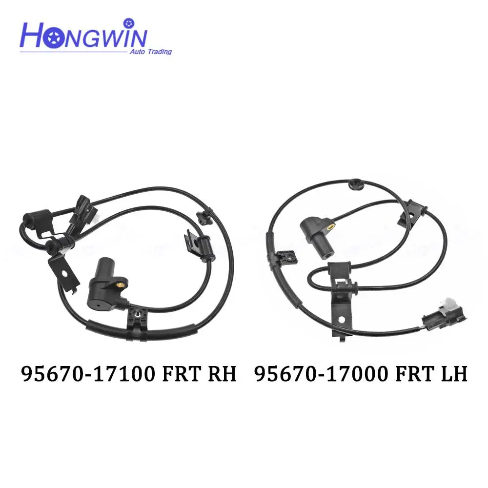 

Front LH RH ABS Wheel Speed Sensor 95670-17000 95670-17100 For 01-10 Hyundai Kia Matrix (FC) 1.5 CRDi VGT 1.6 1.8 D3EA D4FA G4ED