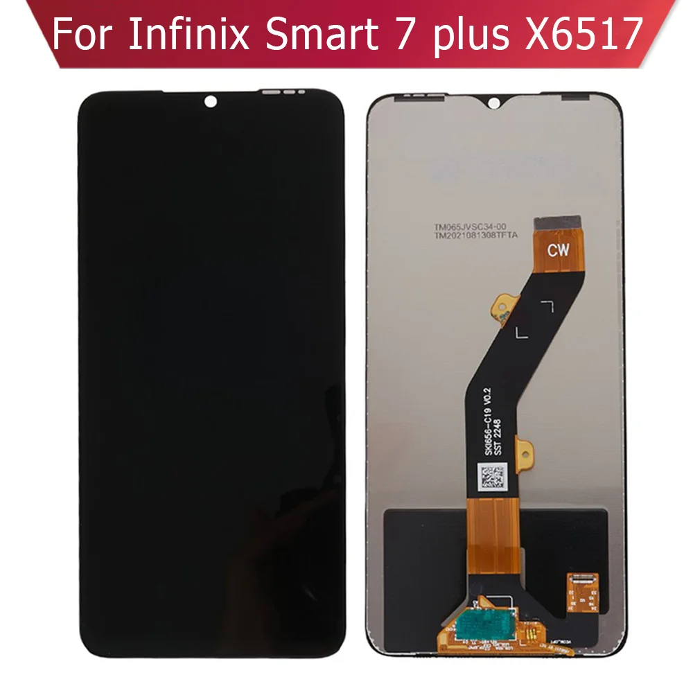 

For Infinix smart 7 plus LCD Display x6517 LCD screen touch panel digitizer Replacement Repair parts