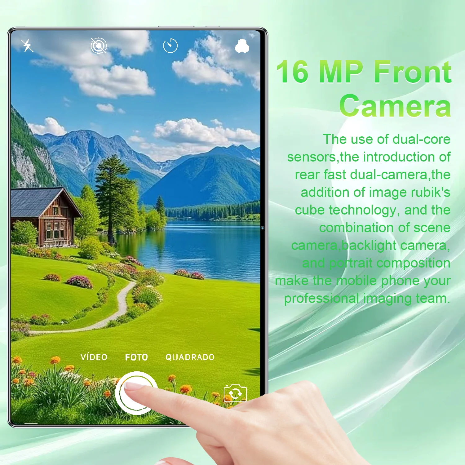2026 10.36Inch Tablet Android 16GB RAM 1TB ROM 16MP 32MP Android 13.0 20000mAh 14 Core 5G Dual SIM Bluetooth WiFi GPS Global Version