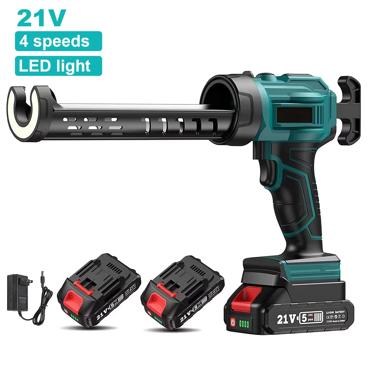 Makita – pistolet à colle électrique, pistolet de calfeutrage à colle pour verre, 4 vitesses, portes et fenêtres sans fil, outil de colle à coudre électrique pour batterie 18V