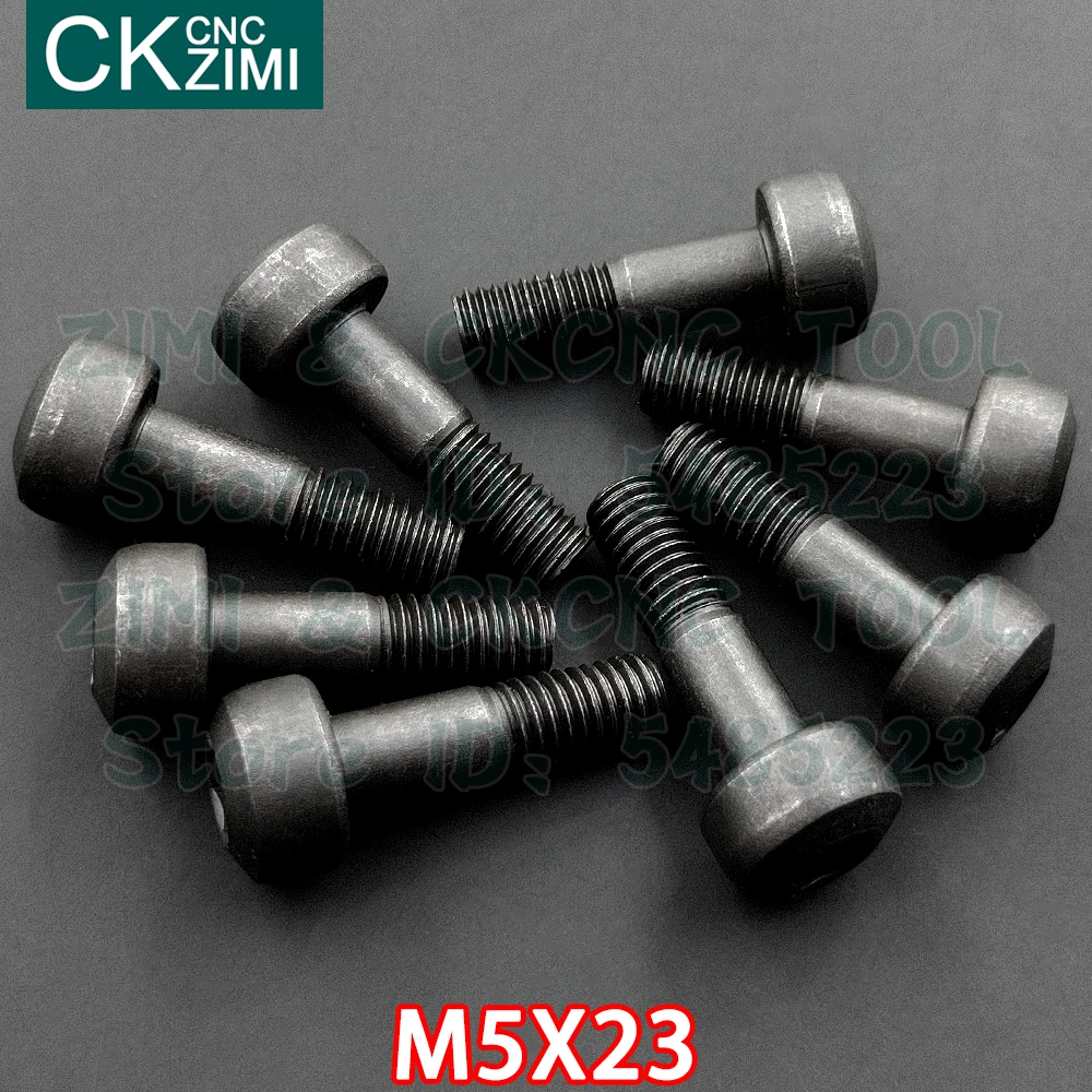 M5*23 mm M5X23 Screw CNC Insert Torx Screw for Replaces Carbide Insert CNC Lathe Tool Cutter Toolholder Accessories Lathe Tool