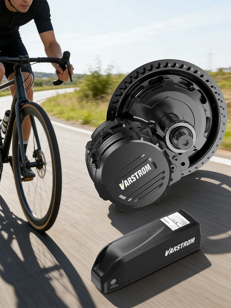[Versand aus Polen] TONGSHENG Mittelmotor-Drehmomentsensor E-Bike-Umbausatz, Elektromotor für E-Bikes TSDZ2 TSDZ2B TSDZ8 TSDZ16 48V 500W 750W 1000W, Elektrofahrrad für BB-Größe 68-73mm, eMTB