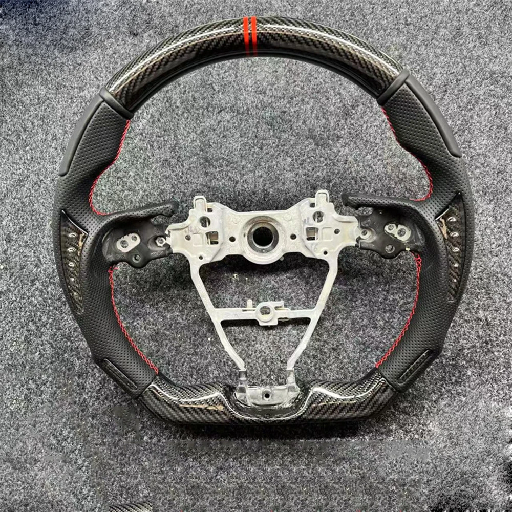 

Suitable for Toyota Y series carbon fiber sports steering wheel Corolla Camry Lelink RAV4 Asia Lion carbon fiber steering wheel