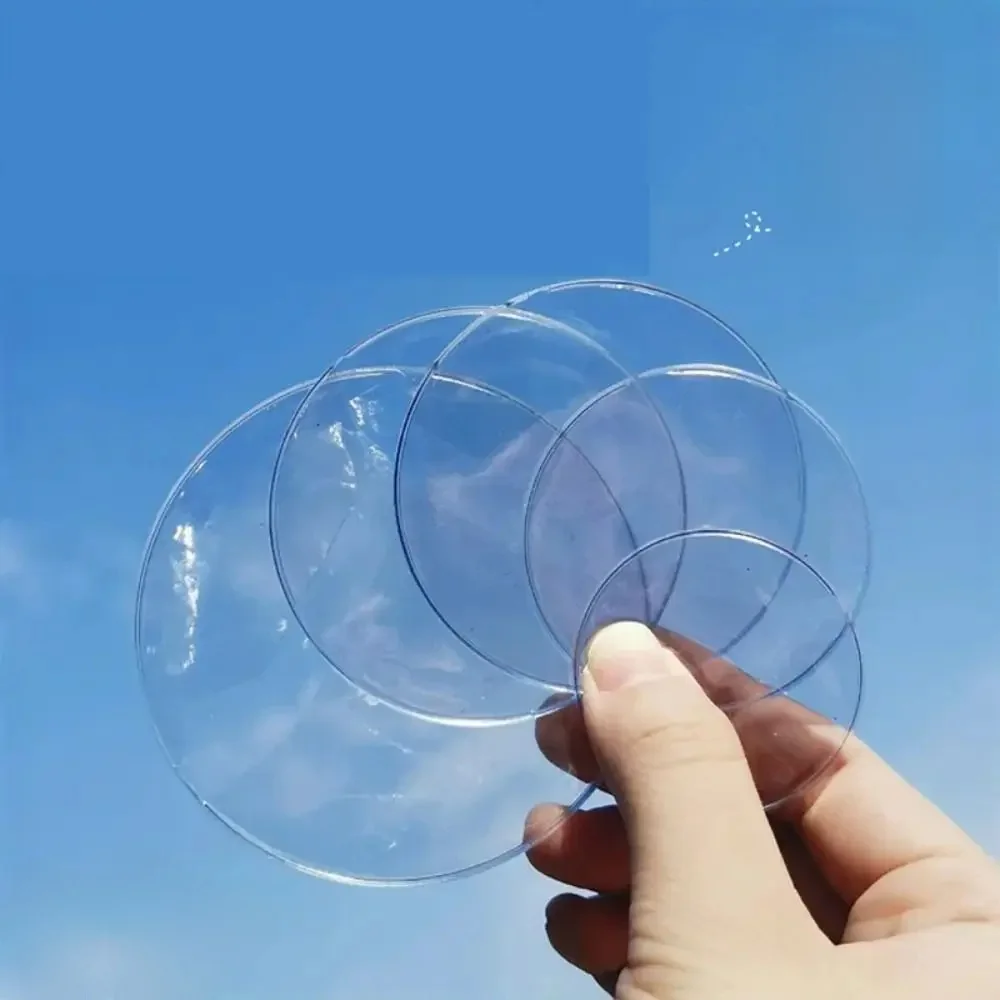 5 pièces Badge protecteur Ita sac broche étui Transparent de protection Badge affichage manchon rond Anime Badge manchon de protection Badge broches