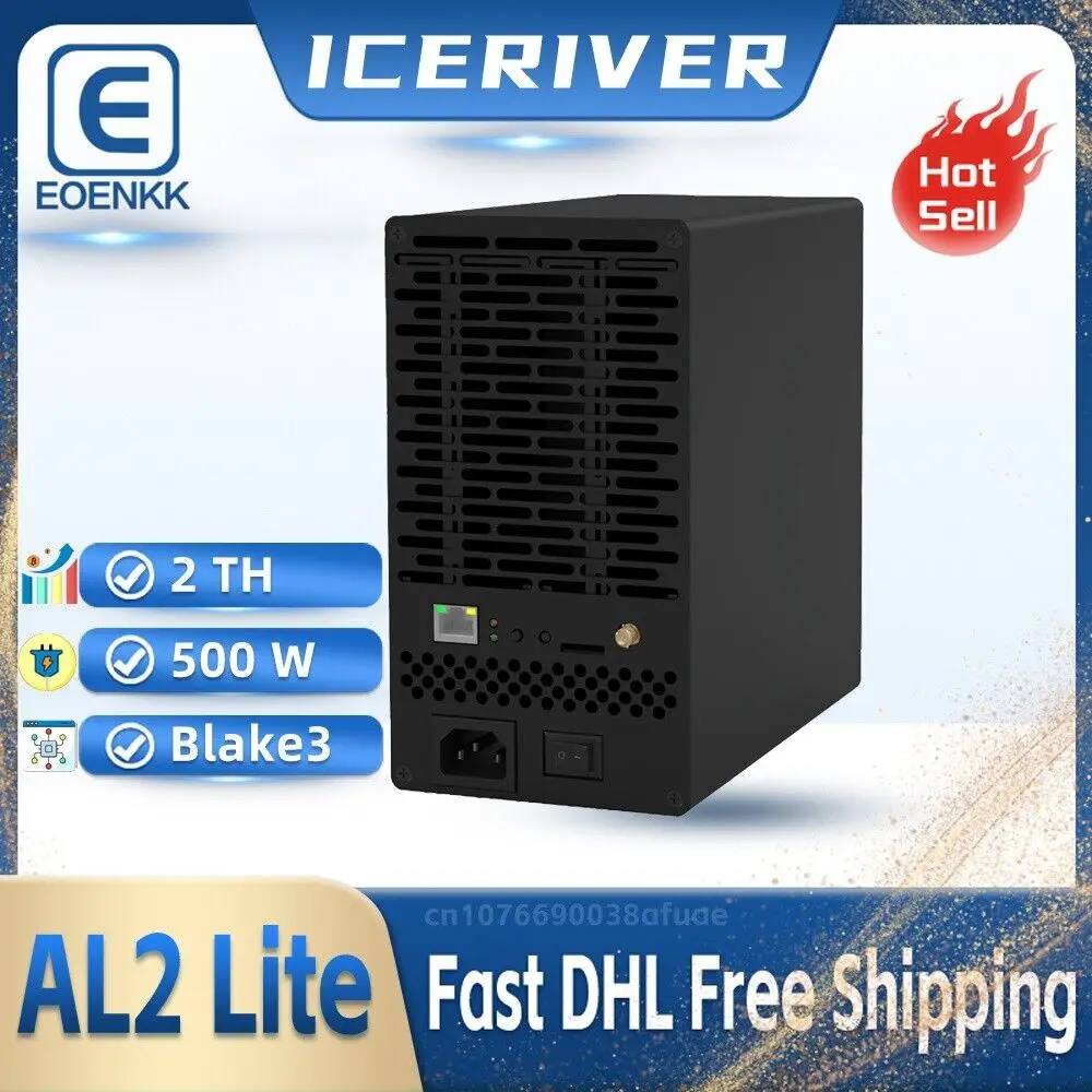 

BUY 2 GET 1 FREE IceRiver AL2 Lite 2Th/s 500W Alephium Miner ALPH Mining Asic Crypto Miner Blake3