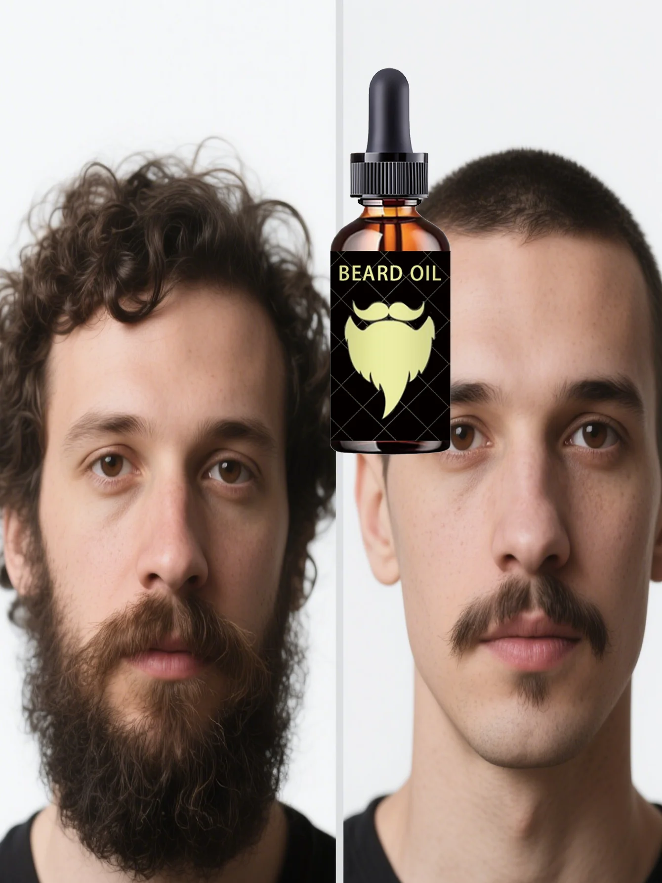 Beard Conditioner Oil for Men Nourishes Softens Coarse Hard Beards Promotes Growth Thickens Facial Hair Easy Styling Multiple Si - Image 5
