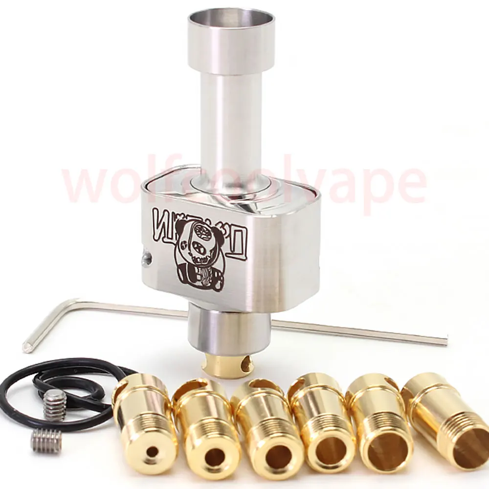 Wolfcoolvape 1:1 Wick'd Remix'd Style RBA Bridge for Billet / BB / Boro Tank Pattern B 1.2/2/2.5/3/3.5/4/4.5mm