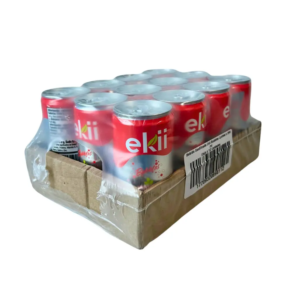 Ekii Lightly Carbonated Lychee Drink 10.5 oz (12Pack) image 5