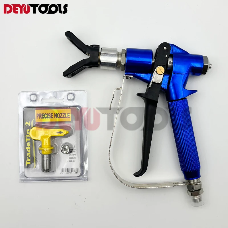 3600PSI High Pressure Airless Paint Spray Gun 517 Spray Tip Nozzle Guard for Wagner Pump Sprayer Airless Spraying Machine