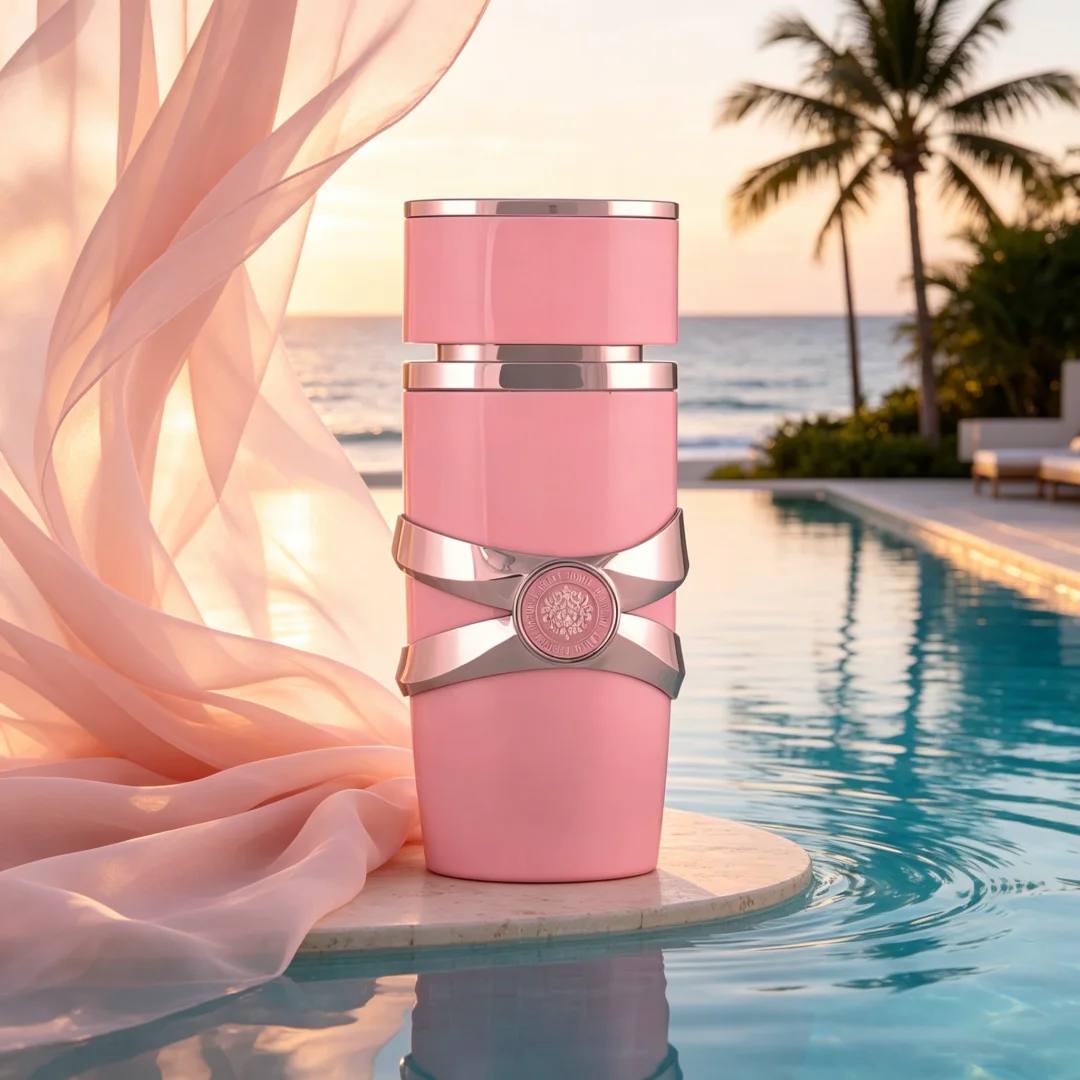 Perfume Feminino Yara EDP 100ml, Fragrância Suave e Doce, Notas de Baunilha Tropical Floral Sofisticada, Longa Duração, Uso Diário