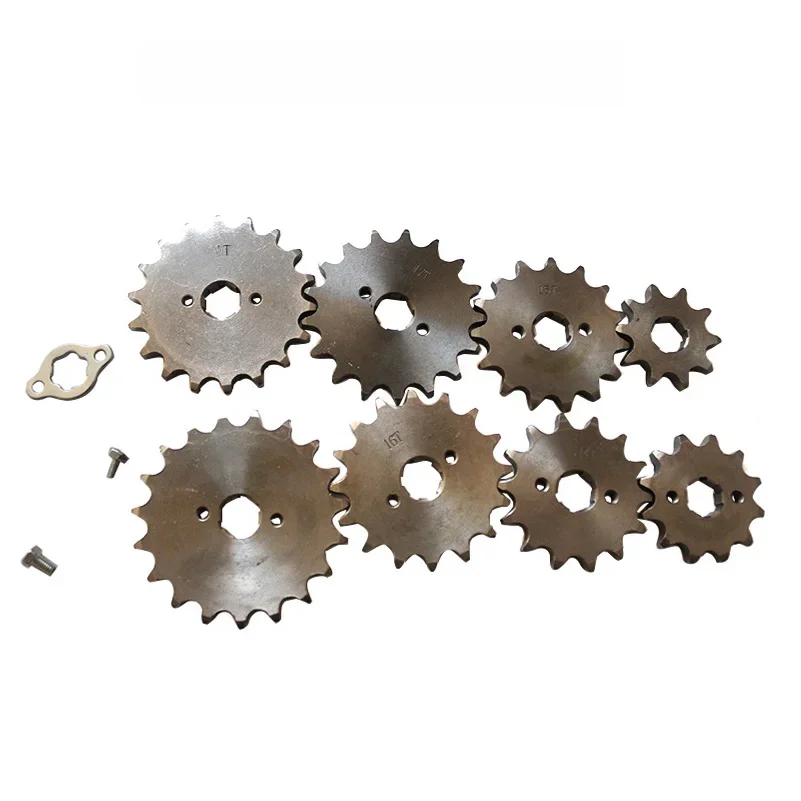 AliExpress 520 20mm 10 11 12 13 14 15 16 17 18 19 20 -23T Front Engine Sprocket For Honda Lifan ZongShen YCF ATV Quad Dirt Pit bike Buggy