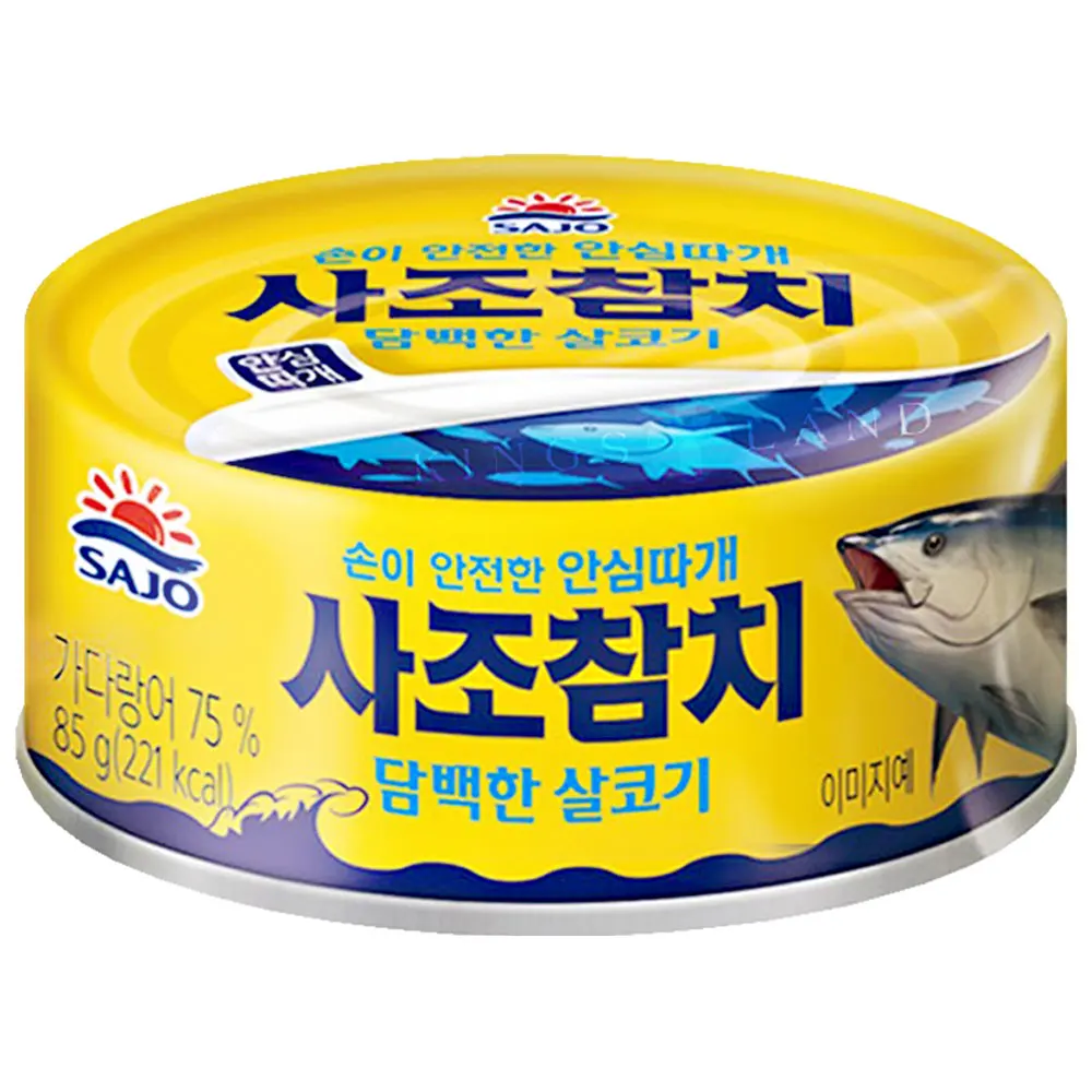 Sage-bleed white white-meat tuna 85g × 1 canned tuna can with a padded eye