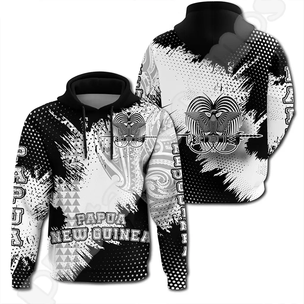 

NewFashion Islands Country Flag Papua New Guinea Culture Tribal Tattoo Retro 3DPrint Pullover Harajuku Casual Hoodies Jacket MA7